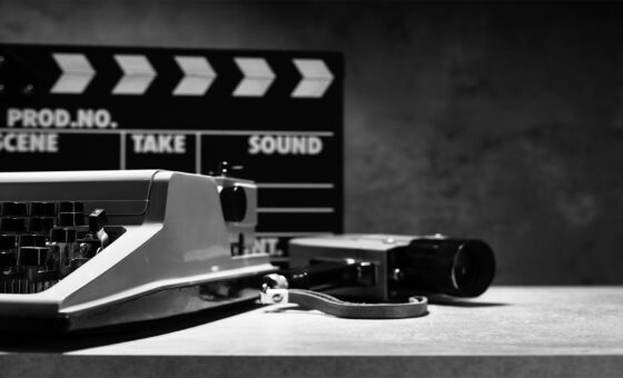 writer or screenwriter concept from vintage retro typewriter Screenwriting Workshop in 12 LESSONS